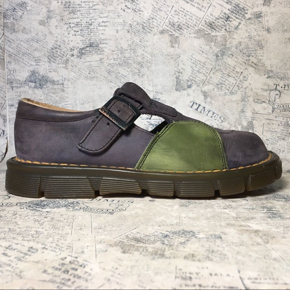 Vintage Dr. Martens Made in England Leather Shoes Original Doc Martens